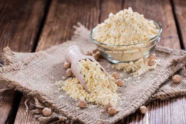 Portion of Chick Pea Flour — Stock Photo, Image