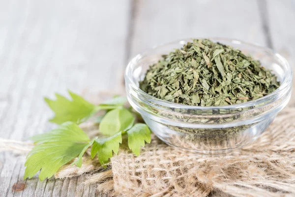 Portion of dried Lovage — Stock Photo, Image