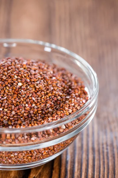 Zdrowy czerwony Quinoa — Zdjęcie stockowe