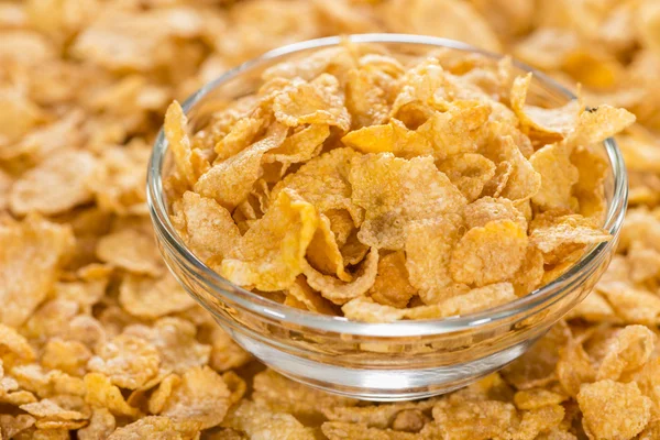 Frische Cornflakes Hintergrund — Stockfoto