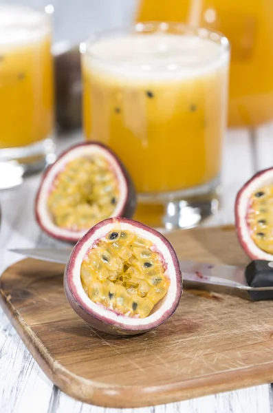 Suco de maracuja feito na hora — Fotografia de Stock