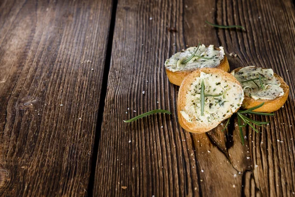 Baguette with Herb Butter — Stock Photo, Image