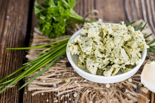 Mantequilla de hierbas caseras — Foto de Stock