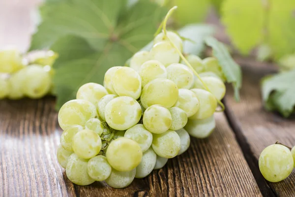 Portion of fresh Green Grapes — Stock Photo, Image