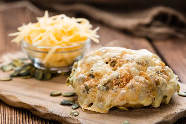 Cheese Buns on wood — Stock Photo, Image