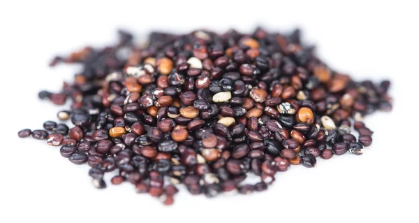 Black Quinoa on white — Stock Photo, Image