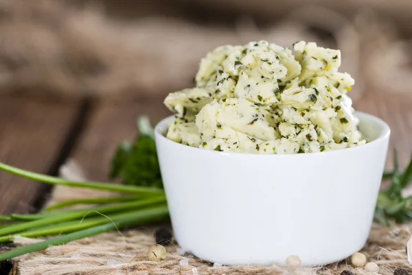 Homemade Herb Butter — Stock Photo, Image
