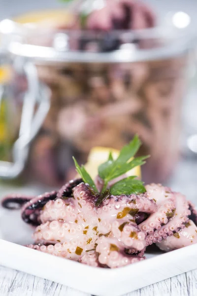 Octopus Salad segar — Stok Foto