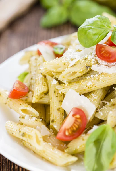 Pasta Penne with tomatoes — Stock Photo, Image