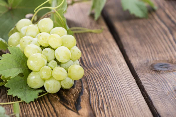 Portion of fresh Green Grapes — Stock Photo, Image