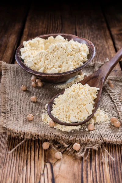 Portion of Chick Pea Flour — Stock Photo, Image