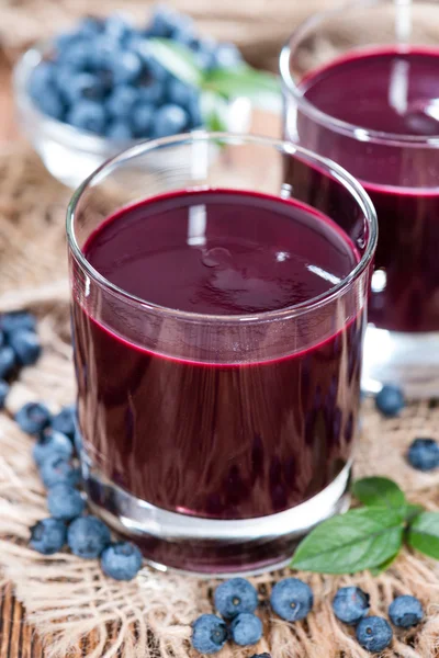 Fresh made Blueberry Juice — Stock Photo, Image