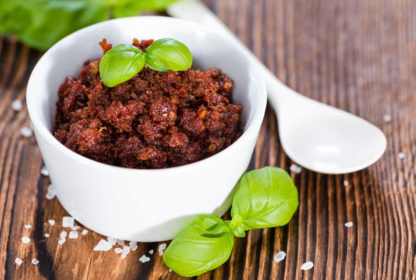 Pesto de tomate recién hecho —  Fotos de Stock