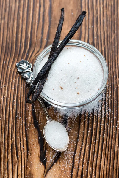 White Vanilla Sugar — Stock Photo, Image