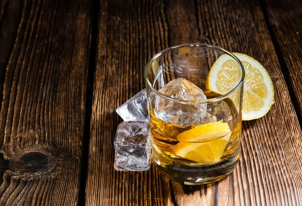 Whiskey Sour with lemon — Stock Photo, Image