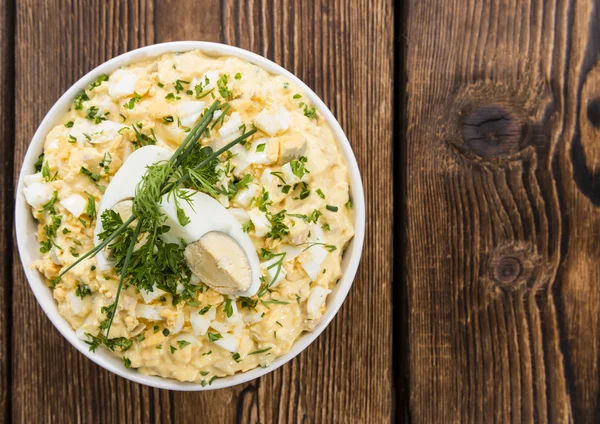 Bowl with Egg Salad — Stock Photo, Image