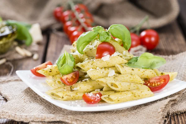 Pasta Penne med tomater — Stockfoto