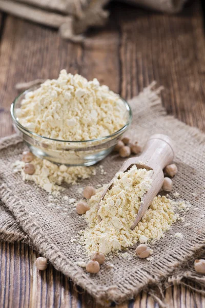 Heap of Chick Pea flour — Stock Photo, Image