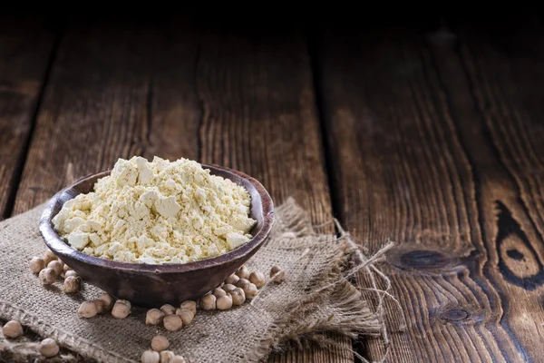 Heap of Chick Pea flour — Stock Photo, Image