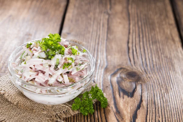 Insalata di carne con maionese — Foto Stock