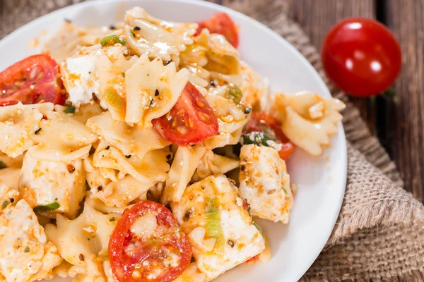 Pastasallad (med Farfalle) — Stockfoto