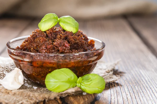 Homemade Tomato Pesto — Stock Photo, Image