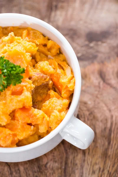 Portion of Carrot Stew — Stock Photo, Image