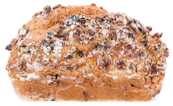 호두 빵 (흰색 절연) — 스톡 사진