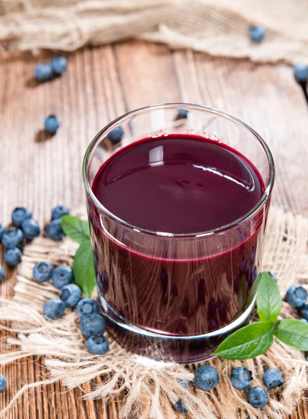 Fresh made Blueberry Juice — Stock Photo, Image