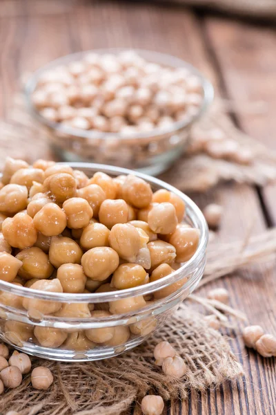 Canned Chick Peas — Stock Photo, Image