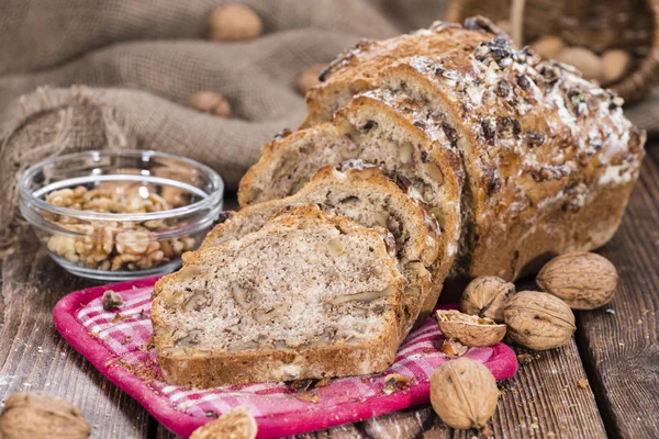 Fresh made Walnut Bread — Stock Photo, Image