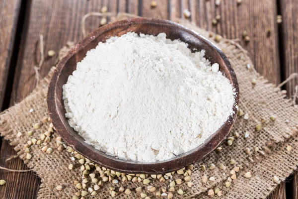 Portion of Buckwheat Flour — Stock Photo, Image