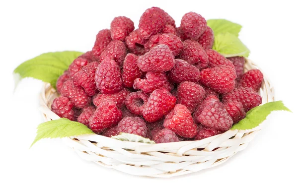 Einige frische Himbeeren — Stockfoto