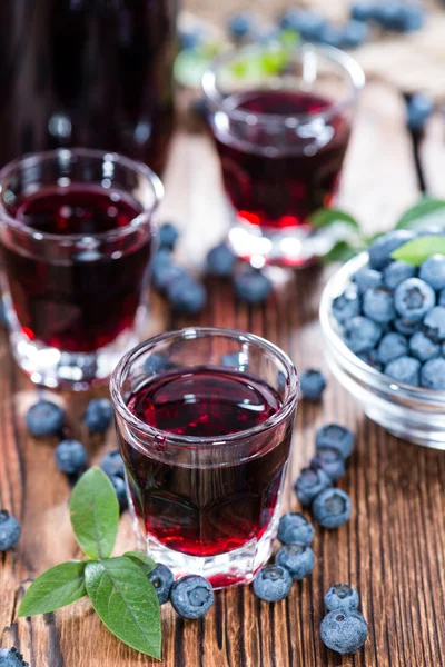 Tasty Blueberry Liqueur — Stock Photo, Image