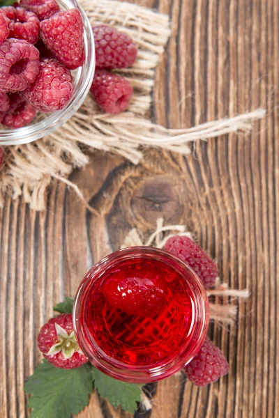 Homemade Raspberry Liqueur — Stock Photo, Image