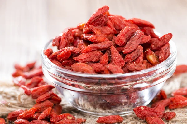 Bayas de goji saludables — Foto de Stock