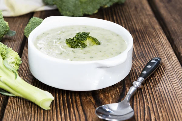 Soupe de brocoli maison — Photo