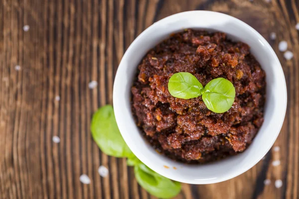 Homemade Tomato Pesto — Stock Photo, Image