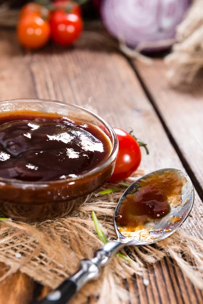 Gedeelte van barbecue saus — Stockfoto