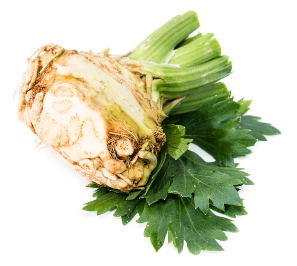 Celeriac isolated on white — Stock Photo, Image