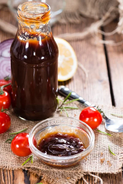 Barbeque sås med tomater — Stockfoto