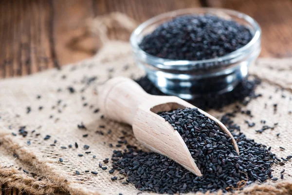 Some black Sesame — Stock Photo, Image