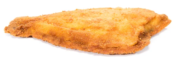 Fried Plaice on white — Stock Photo, Image