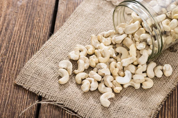 Getrocknete Cashewnüsse — Stockfoto