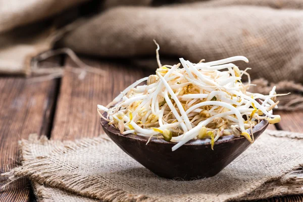 Bowl with Mung bean Sprouts — Stock Photo, Image