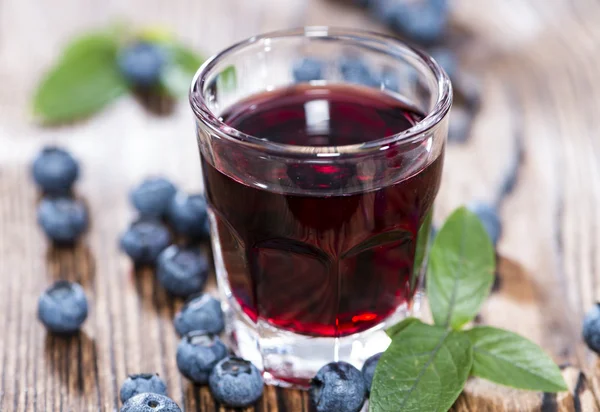 Blueberry Liqueur shot — Stock Photo, Image
