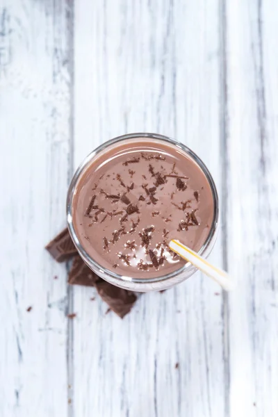 Cold Chocolate Milk — Stock Photo, Image