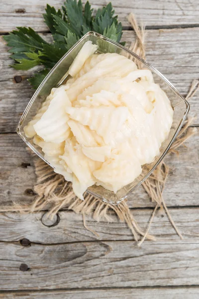 Porcja sałatki seler korzeniowy — Zdjęcie stockowe