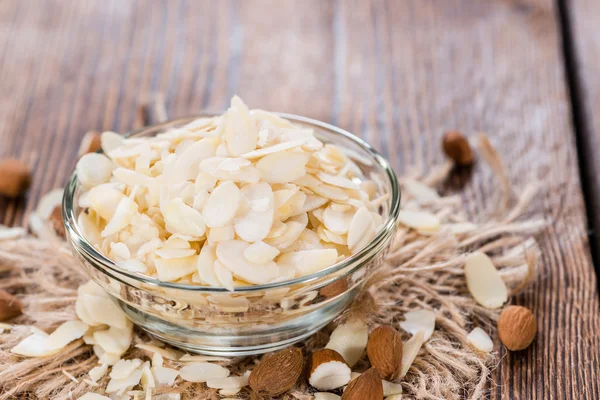 Heap of Almond Flakes — Stock Photo, Image