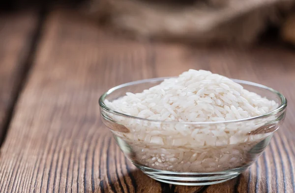 Portion Reis in Schüssel — Stockfoto